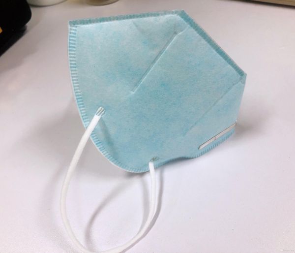 

dhl ready folding kn95 ffp2 mask with breathing valve anti-dust respirator n95 face mask with self-priming filter in single bags q6a