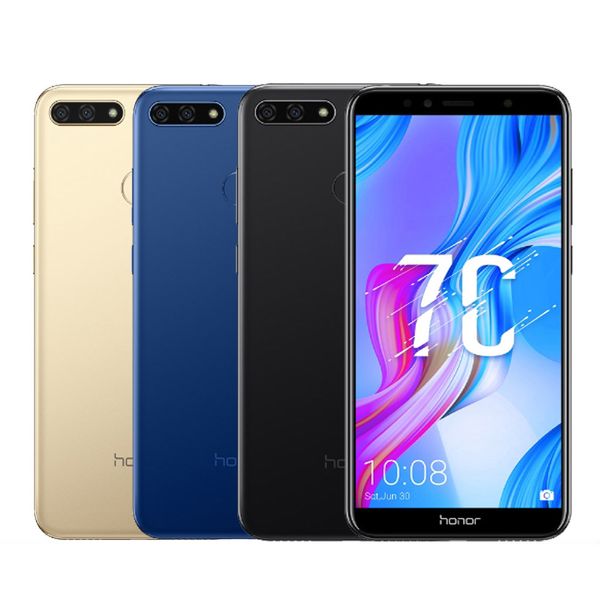 

original huawei honor 7c 4gb ram 32gb/64gb rom mobile phone snapdragon450 octa core android 5.99" full screen 13mp face id 4g lte cell