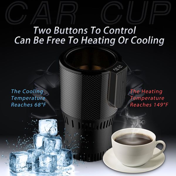 

new smart car and cold cup home office travel heating insulation electric mini refrigerator fishing camping dfdf