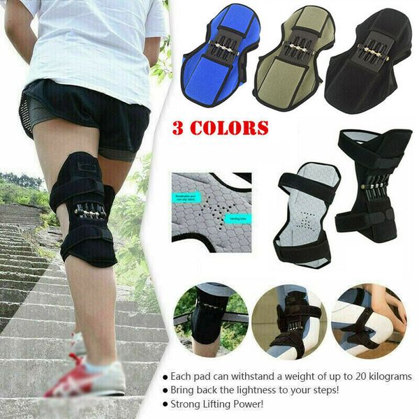 

1piece power knee stabilizer pads lift joint support powerful rebound spring force support knee pad dropshipping
