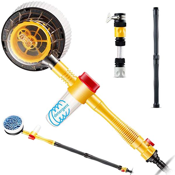 

car wash brush automotive cleaning with long handle automatic garden sprinkling tool used for truck window