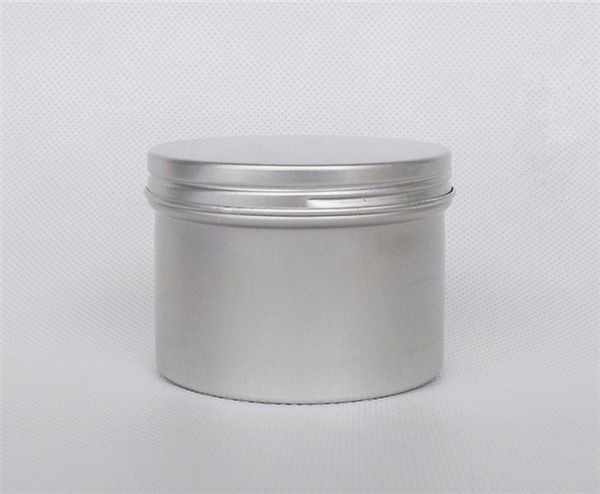 

120g/ml empty aluminum jar cosmetic cream lotion metal packaging bottles sundries containers jar ing