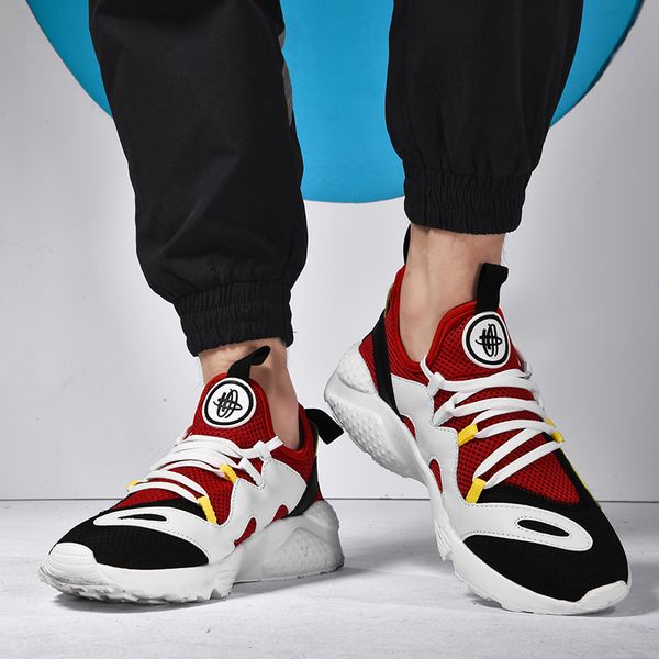 

leader show couple sports shoes lace-up rubber brand sneaker trend spring sport shoes zapatillas hombre 2020 men women sneakers