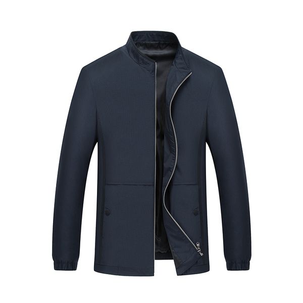 

autumn men's collar jacket youth baseball uniform shirt fashion wild men's solid color jacket jg 9043, Black;brown