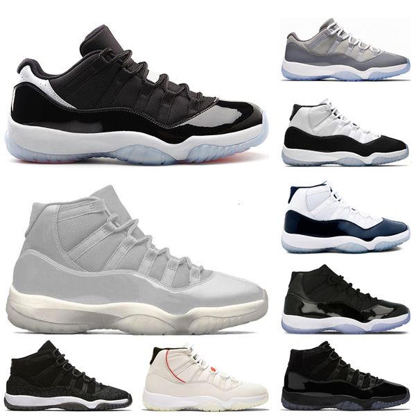 

concord 45 11s xi platinum tint men basketball shoes 11 cool grey bred space jam prm heiress gamma blue women sports sneakers