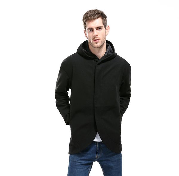 

overcoat jacket trench coat for men windbreaker masculino slim windproof trench coat men's clothes autumn hombre solid moownuc, Tan;black