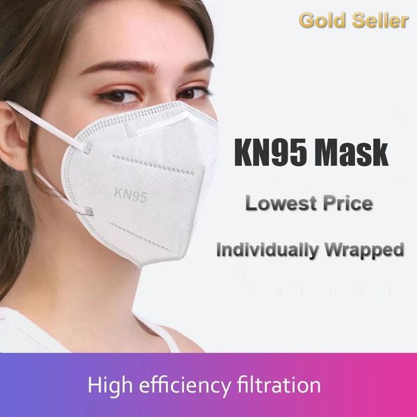

DHL free shipping KN95 Face Masks non Breathing Valve Disposable Fabric Dustproof Windproof Respirator Anti-Fog Dust-proof Outdoor Mask