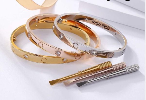 

bracelet titanium steel 18k rose gold bracelet accessories, Golden;silver