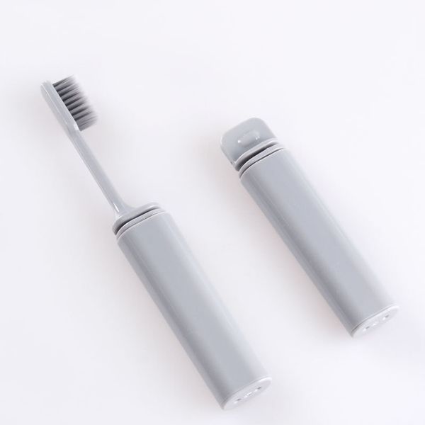 

portable compact bamboo charcoal folding toothbrush fold travel camping hiking outdoor easy to take foldable teethbrush