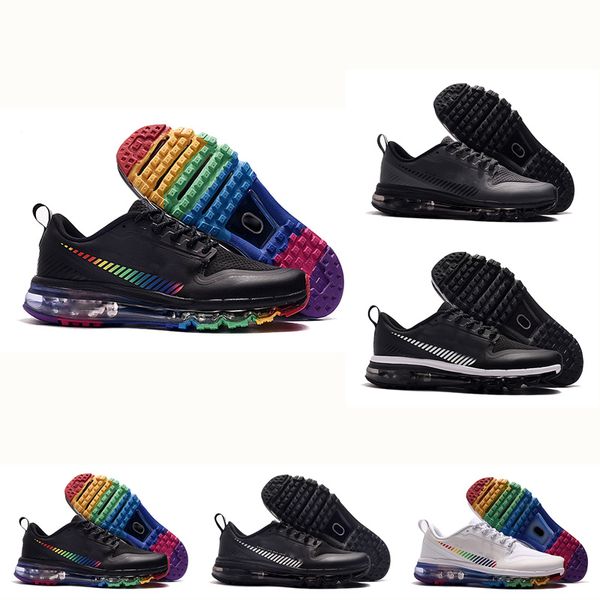 

New maxe 2020 men running hoe men hoe black rainbow bengal white navy men trainer air cu hion chau ure port 2017