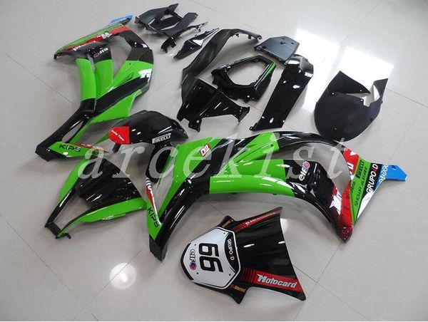 

new abs motorcycle full fairings kit fit for kawasaki ninja zx-10r zx10r 2011 2012 2013 2014 2015 10r 11 12 13 14 15 number 66