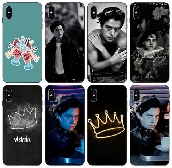 

[tongtrade] tv riverdale jughead jones case for iphone 11 pro x xs max 8s 8 7s 7 6s 6 5galaxy a6 a60 a6s honor 7 htc desire 12 plus tpu case
