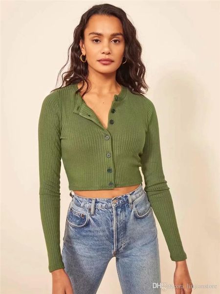 

spring designer womens tshirts casual crew neck slim female tees casual womens cardigan long sleeve, White