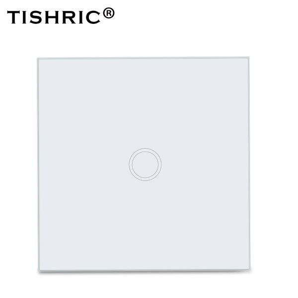 

tishric 433mhz fixed code wireless remote control 86 wall touch panel rf transmitter for smart home room 433 wifi light switch