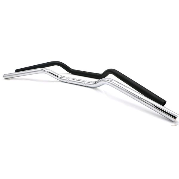 

высокое качество металла handlebar для мотоциклов ретро черный мотоцикл рули мото скутер 22мм алюминиевой ручкой бар бесплатная доставка