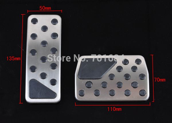 

aluminum sport fuel gas brake pedals for grand cherokee 2011 2012 2013 2014 2015 [qpa154