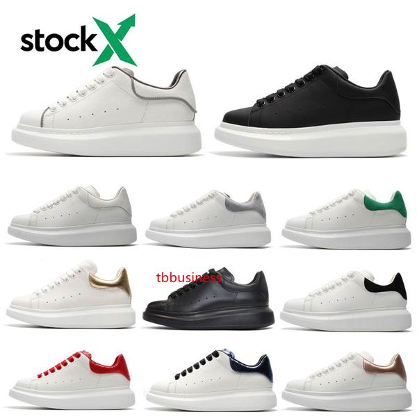 

2020 stock-x ace black white red brand fashion triple black women shoes gold low cut leather flat rainbow men womens casual sneakers