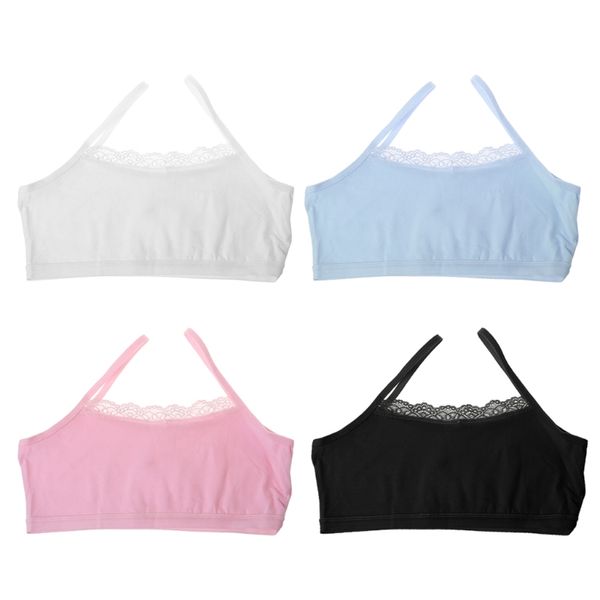 

girl underwear lace bras cotton camisoles sports bra for teens training bra