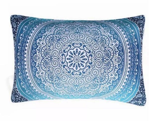 

bohemian pillow cover cushion christmas gifts mandala pillowcase wedding decorative ployester pillow cover 50*30cm