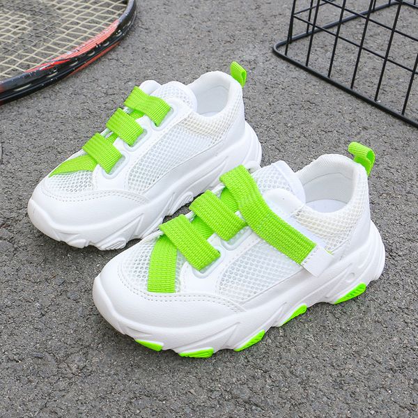 

children sneakers 2020 kids sneakers boys girls summer fashion breathable casual walking sport shoes for child zapatos para, Black;red