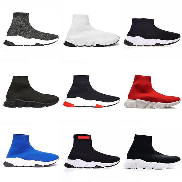 

speed trainers luxury sock shoe sneakers speed trainer sock race runners black shoes men and women outdoor shoes speed trainer casual shoes, White;red