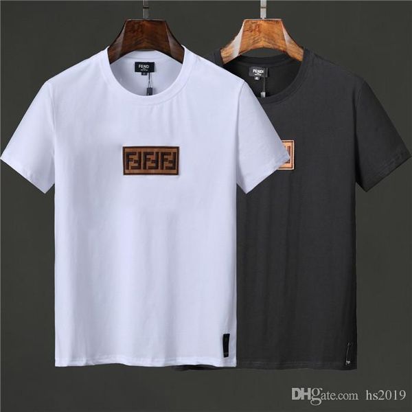 

2018fashion luxury brand designer t shirt hip hop white mens clothing casual t shirts for men with letters printed tshirt size -3xl