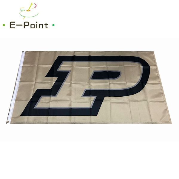 

Флаг NCAA Purdue котельщиков полиэстер флаг 3 фута * 5 футов (150см * 90см) Флаг Баннер украш