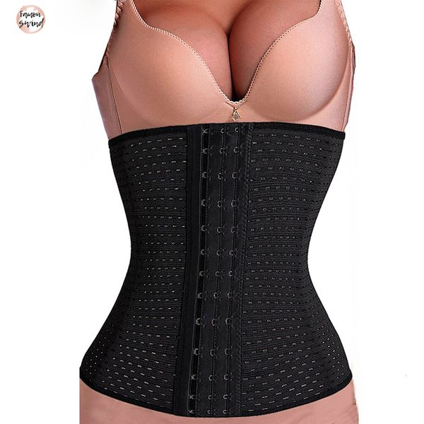

формирователь женщины талии cincher талии для похудения пояс trainer для потери веса тела с моделирование ремень животик управления hot shap, Black;white