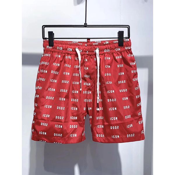 

summer new arrival designers clothing mens shorts d2 print beach pants brand beach shorts