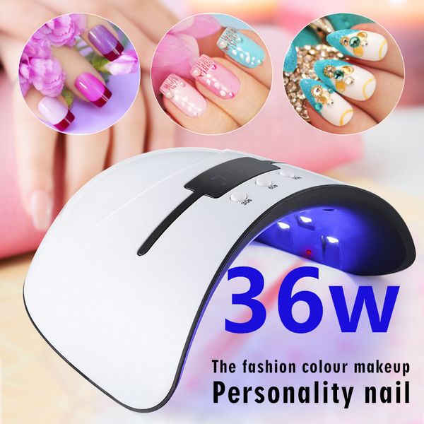 

lamps for nails uv nail dryer lamp uvled 36w sunone manicure uv lamp for manicure gel varnish drying nail gel polish curing