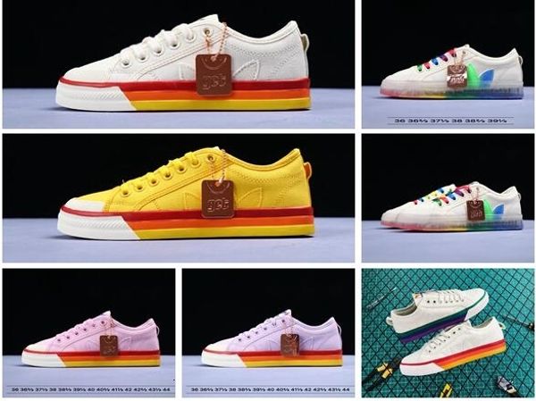 

2019 new nizza ozweego campus i-5923 pride men women rainbow multi sneakers36-44