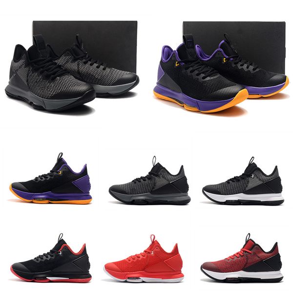 

2020 new arrival mens fmvp james witness 4 4s ep basketball shoes lakers championship king lebrons iv luxury sneakers trainers 40-46, White;red