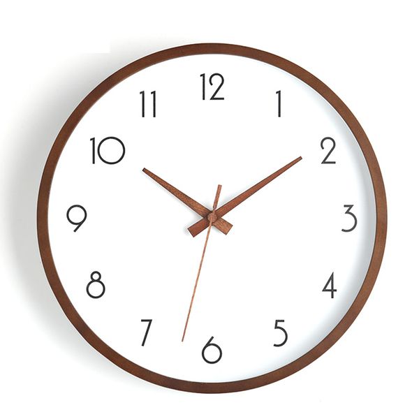 

wood wall clocks home decor large up saat wall saatks home decor watch nordic modern kitchen saatk bathroom klok sansui qze362