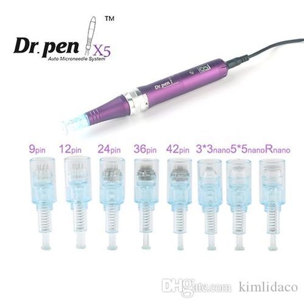 

dr. pen x5 c / w ultima x5 dr pen wireless/wired derma pen auto microneedle dermapen needle cartridge