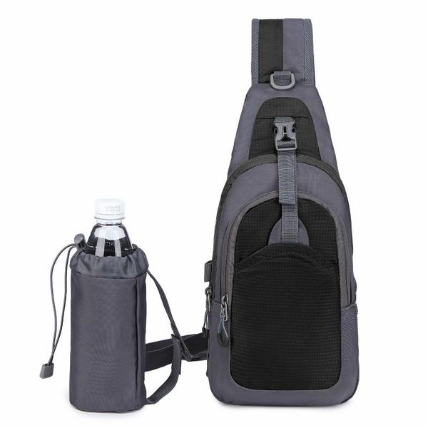 

7l sling bag women men shoulder backpack sports bag chest pack causal crossbody gym backpack for cycling camping