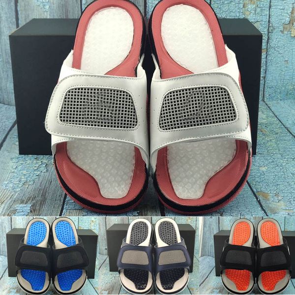 

2020 wholesale iv 4 metallic designer beach for women men basketball sandal basketball slipper, Black