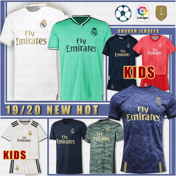 

7 hazard soccer jersey mens kids kits real madrid sergio ramos modric benzema marcelo football shirt asensio isco jovic bale kroos jerseys, Black;yellow