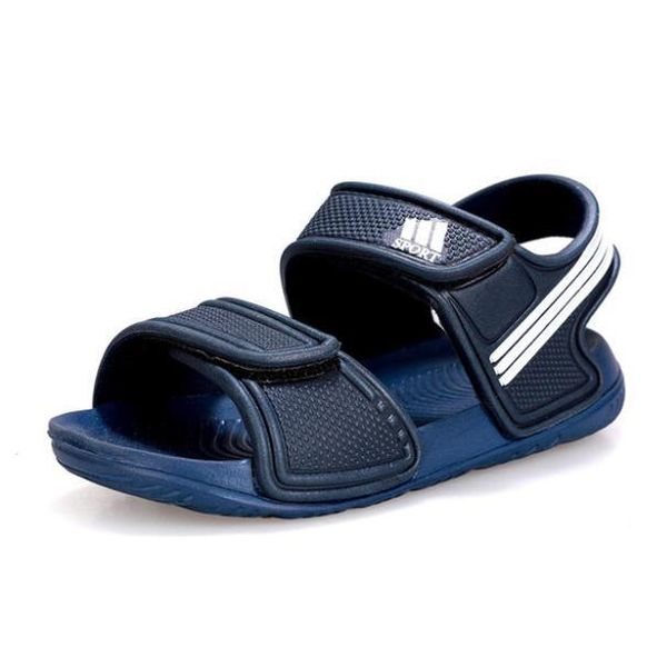

2020 children sandals summer fashion boys beach soft sandals girls candy color cute comfortable shoes size 25 to size 36 t200530, Black;red