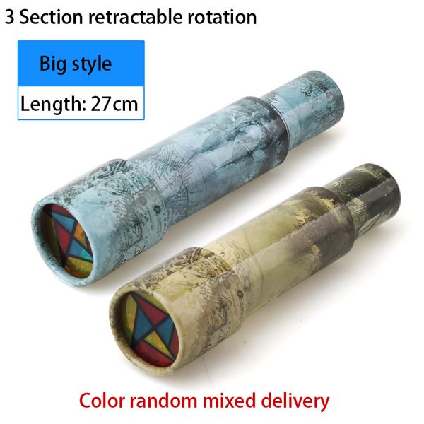

21/30cm scalable rotation kaleidoscope magic changeful adjustable fancy colored world toys for children autism kids puzzle toy