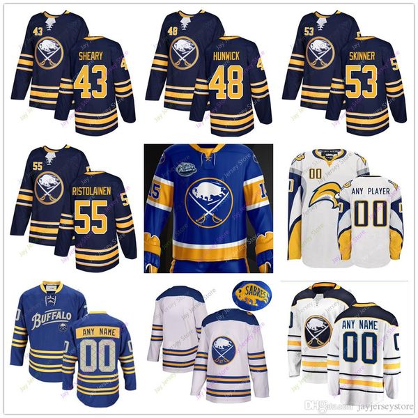 

Jeff Skinner Conor Sheary Matt Hunwick Rasmus Ristolainen Jersey Winter Classic Buffalo Sabres 2019 Men Women Youth Cheap