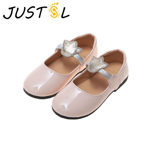 

justsl girls princess thin shoes 2019 autumn new kids soft bottom non-slip children casual shoes, Black;red
