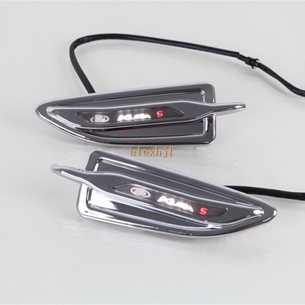 

july king car fender white led side light, side marker lights, side running lights, drl case for ford kuga and escape 2013-2019