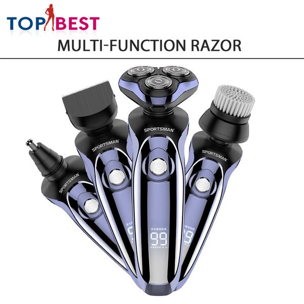 

rechargeable electric hair trimmer electric clipper razor shaver beard men shaving machine haircut razor