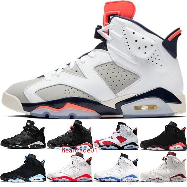 

6 топ 6s мужская баскетбольная обувь черный инфракрасный для 2019 unc tinker gatorade sports blue 6s мужские дизайнерские кроссовки для легк