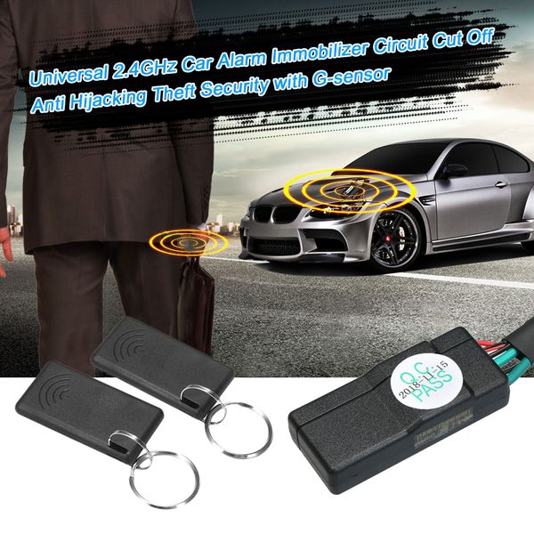 

car g-sensor engine immobilizer security alarm system anti-theft anti-stealing alarm system