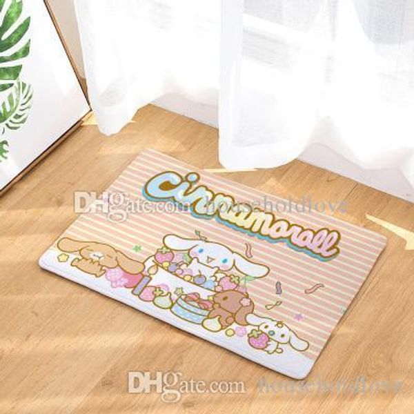 

cartoon big ear dog cinnamoroll cinnamon dog child foot pad living room bedroom cute cinnamon dog door carpet entry balcony female floor mat