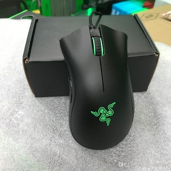 

razer deathadder chroma gaming mouse-usb wired 5 buttons optical sensor mouse razer mouse gaming mice with retail packag not original