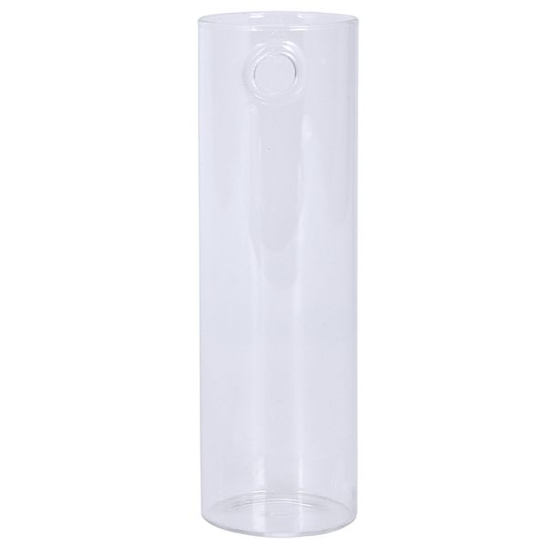 Cylinder Glass Wall Hanging Vase Bottle For Plant Flower