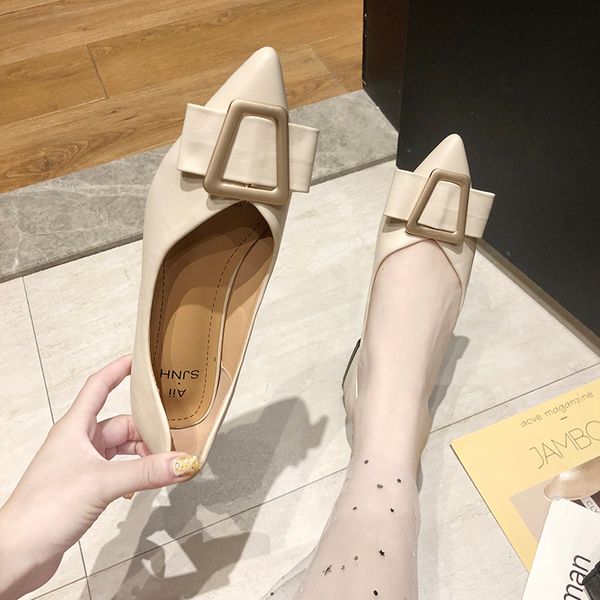 

2019 women high heels shoes women pumps patent leather single woman dress shoes thick heels pointed toe female pumps r1-17, Black