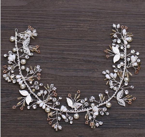 

свадебный кристалл hairband горячие головные уборы свадебные украшения, Silver